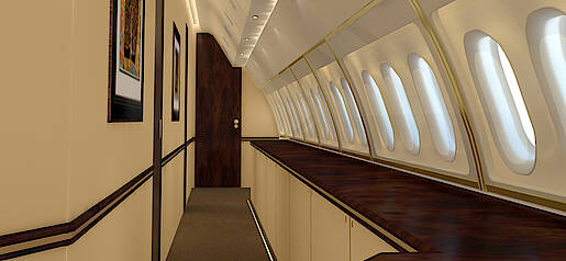 Boeing MD83 réfection intérieure - SX IFA