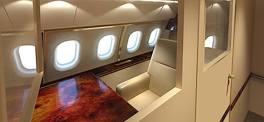 Boeing MD83 réfection intérieure - SX IFA