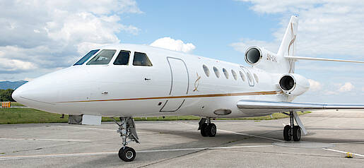Dassault Falcon 50 - Super midsize jet hire