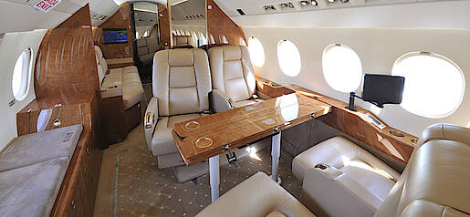 Dassault Falcon 900EX - Location, affrètement catégorie grand jet