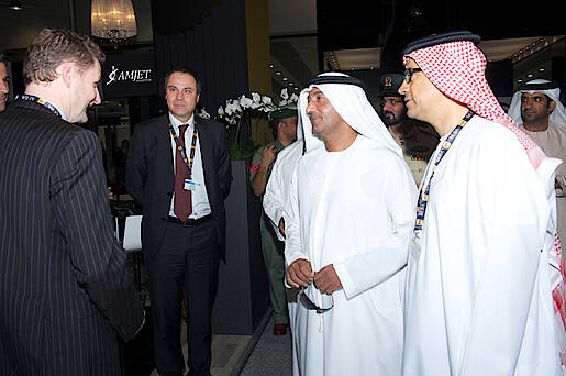 MEBA (Middle East Business Aviation) 2012 - Exhibition