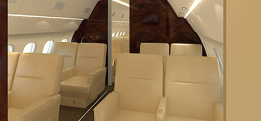 Boeing MD83 réfection intérieure - SX IFA