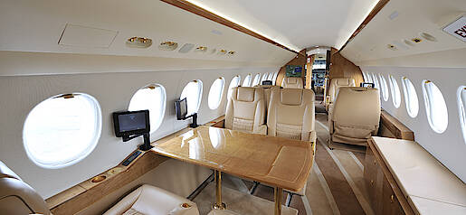 Dassault Falcon 7X - Location, affrètement jet à très grand rayon d'action